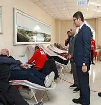 Erciş'te kan bağışı kampanyası