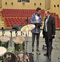 Erciş'te konser hazırlıkları sürüyor