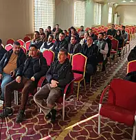 Erciş'te MTSK uygulama sınavı sorumluları eğitimi tamamlandı