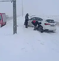 Erciş'te trafik kaza: 1 yaralı