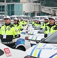 Erzurum'da polis ve jandarmaya 74 araç takviyesi