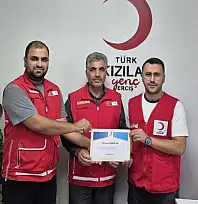 Genç Kızılay Erciş'te görev değişimi