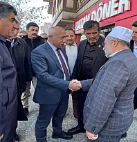 Güngöralp'ten, Erciş esnafına ziyaret