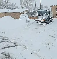 Gürpınar Belediyesi'nden karla mücadele çalışması