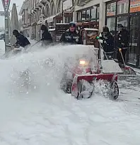 Gürpınar Belediyesi'nden karla mücadele çalışması