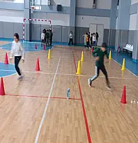 Gürpınar Spor Kulübü'nde badminton eğitimleri sürüyor
