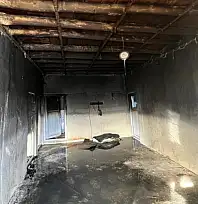 Hakkari'de ev yangını