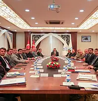 Hakkari'de karla mücadele değerlendirme toplantısı yapıldı