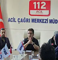 Hakkari'de masa başı tatbikatı