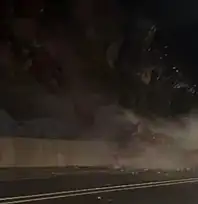 Hakkari-Van yolunda heyelan