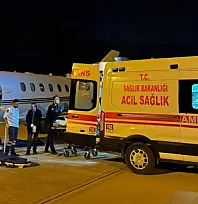 Hava ambulansı 11 yaşındaki çocuk için havalandı