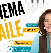 Hülya Koçyiğit Van'da sinema ve aile söyleşisine katılacak