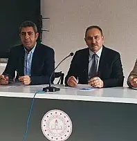 İlçe Milli Eğitim Müdürü Alhan, branş öğretmenleriyle bir araya geldi