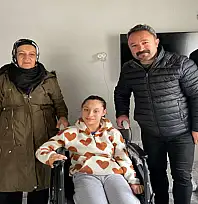 İpekyolu Belediyesi'nden engellilere tekerlekli sandalye desteği