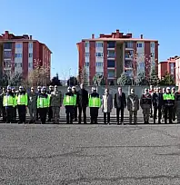 Jandarma ekiplerine yeni nesil yaka kameraları teslim edildi