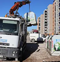 Kalecik Mahallesi'nde temizlik çalışması