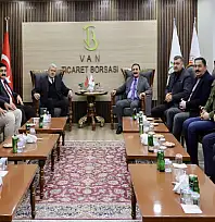 Kanan'dan Van Ticaret Borsası'na ziyaret