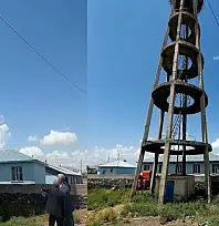 Kanan: Han Köyü'nde tehlike oluşturan su deposu için adım atıldı