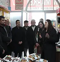 Karakoç ve Ertaş'tan esnaf ziyareti