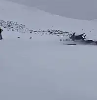 Kayak merkezinde kaza: 6 yaralı