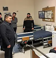 Kaymakam Bulut yeni yıla görev başındakilerle girdi