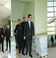 Kaymakam Karaloğlu, öğretmenevindeki tadilat çalışmalarını inceledi