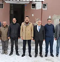 Kaymakam Türkmenoğlu'ndan Muradiye Yol Şube Şefliğine ziyaret