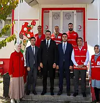 Kızılay Muradiye Şubesi'ne anlamlı ziyaret