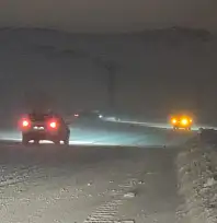 Kurubaş Geçidi'nde tipi etkili oluyor