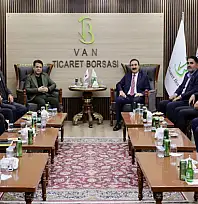 Kuşan'dan Van Ticaret Borsası'na ziyaret