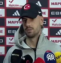 Merih Demiral: İnşallah ülkemizi Dünya Kupası'na taşıyacağız