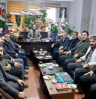 MÜSİAD heyetinden Çelik'e hayırlı olsun ziyareti