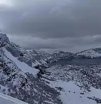 Nemrut Kalderası beyaz gelinliğini giydi