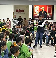 Öğrencilere 'Balık Tüketimini Arttıralım, Sucul Hayatı Koruyalım' eğitimi