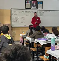 Öğrencilere bilgilendirme ve ilk yardım semineri