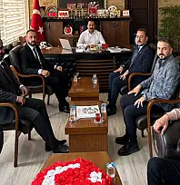 Perihanoğlu'ndan Kaymakam Türkmenoğlu'na ziyaret