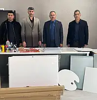 Resim ve müzik atölyesi malzemeleri okullara teslim edildi