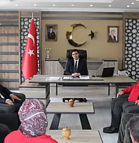 Seferi Baybure'den, Kaymakam Kılıç'a ziyaret