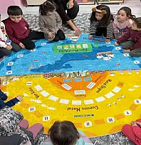 Serhat Anaokuluna oyun halısı desteği