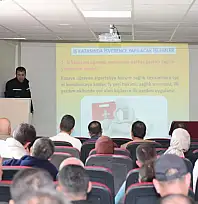 Servis şoförleri ve rehber personellerine iş sağlığı ve güvenliği eğitimi
