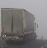 Sis, sürücülere zor anlar yaşattı