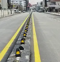 Terzioğlu Caddesi'nde trafik ihlallerine karşı yeni önlem
