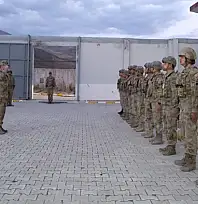 Tuğgeneral Avkıran'dan, Oğuldamı Jandarma Karakol Komutanlığı'na ziyaret