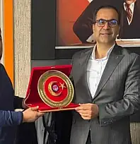 Türk Sağlık-Sen'den Başhekim Karaman'a ziyaret