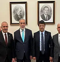 Türkmenoğlu ve Kayatürk'ten Bakan Yardımcısı Kulaklıkaya'ya ziyaret