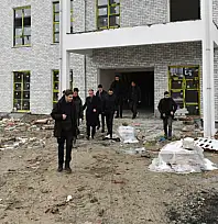 Vali Balcı, Sosyal Hizmet Kampüsünde İncelemelerde bulundu