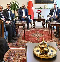 Vali Balcı, TÜGVA heyetini kabul etti