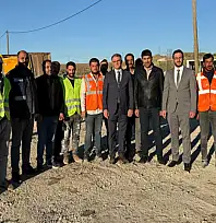 Vali Balcı, yeni sebze hali inşaatında incelemelerde bulundu