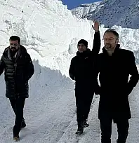 Van-Çatak yolu çığ düşmeleri nedeniyle 4 gündür ulaşıma kapalı