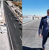 Van çevre yolunun Edremit köprülü kavşak bağlantısında sona gelindi